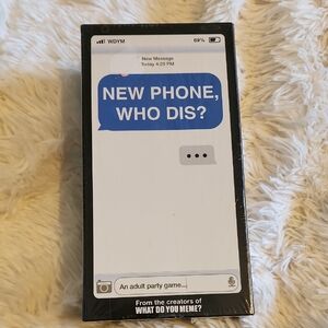 New Phone, Who Dis? Adult Party Game Brand New